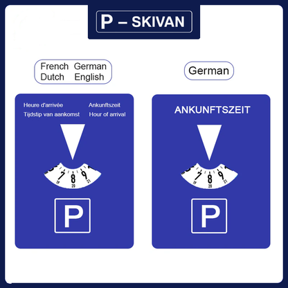 Automatic Parking Clock™ – P-SKIVAN